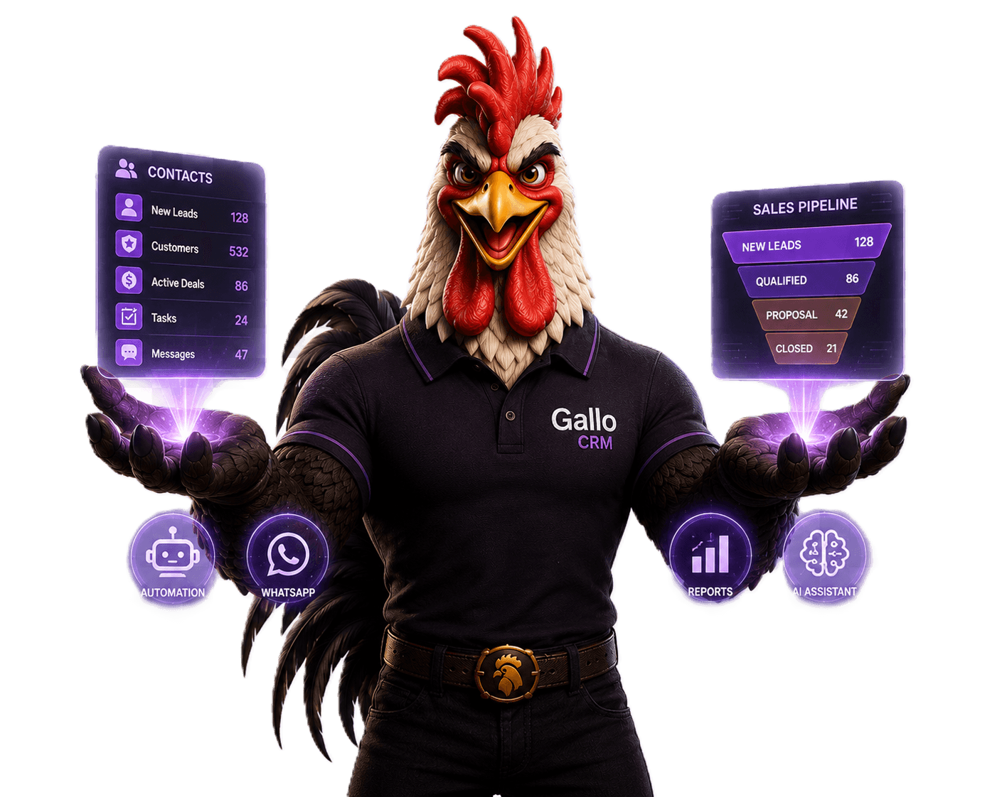 GALLO CRM mascot